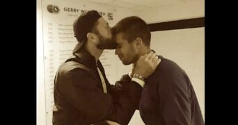Borna Coric with his former coach Kristijan Schneider