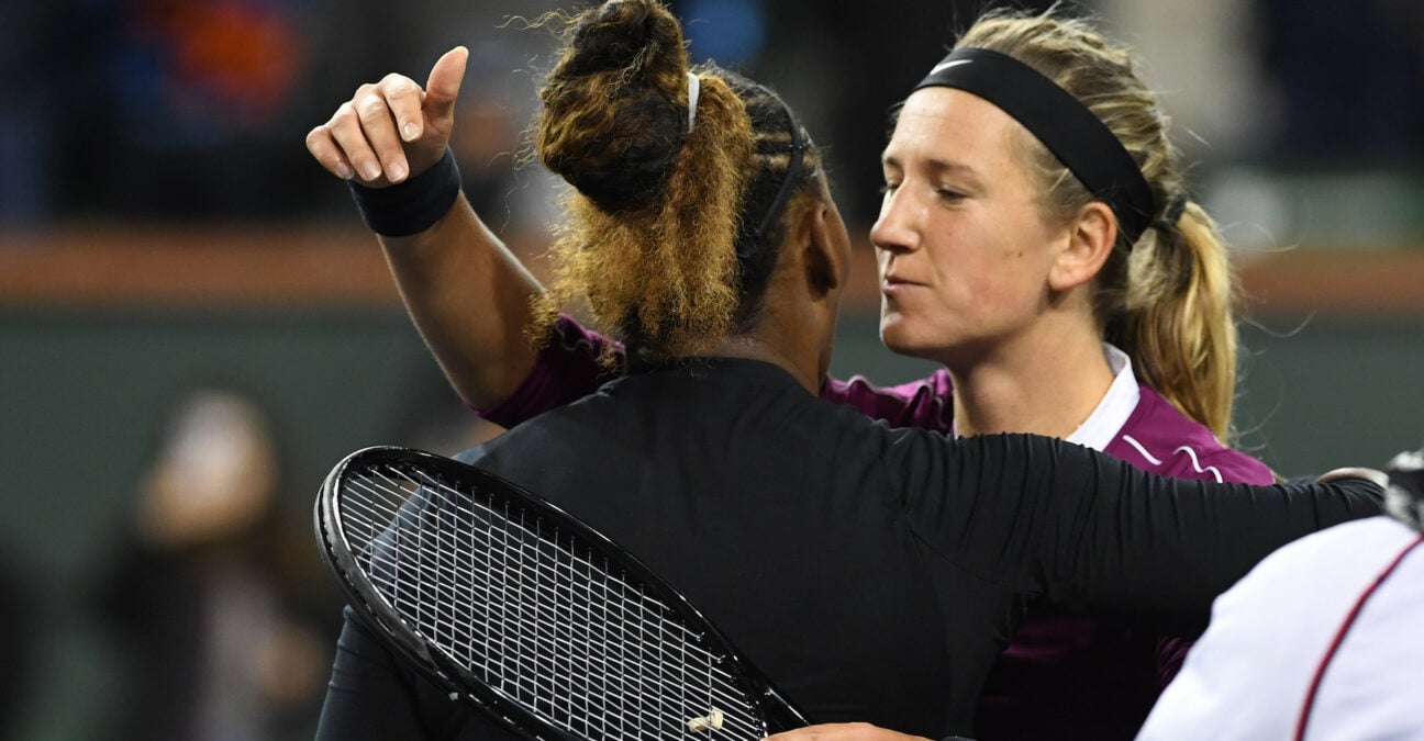 Serena Williams and Victoria Azarenka, 2019