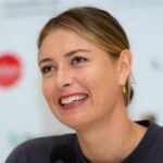 Maria Sharapova at the Upper Austria Ladies Linz WTA International tennis tournament in 2019