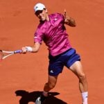 Dominic Thiem at Roland Garros 2021