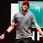 Austria's Dominic Thiem at the ATP Masters 1000 Italian Open Rome Masters