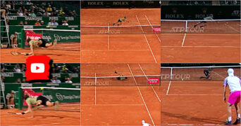 Stefanos Tsitsipas volley, Monte-Carlo 2022