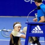Germany's Alexander Zverev at the Abierto Mexico de Tenis in Acapulco