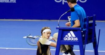 Germany's Alexander Zverev at the Abierto Mexico de Tenis in Acapulco