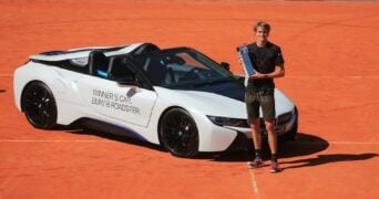 Alexander Zverev (GER) at the BMW Open 2018 ATP Tour Munich - Final