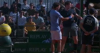 Alexander Bublik Retirement Monte-Carlo