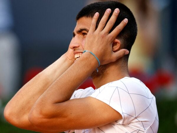 Carlos Alcaraz beats Rafael Nadal Madrid
