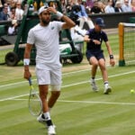 Matteo Berrettini and Novak Djokovic, Wimbledon 2021 final