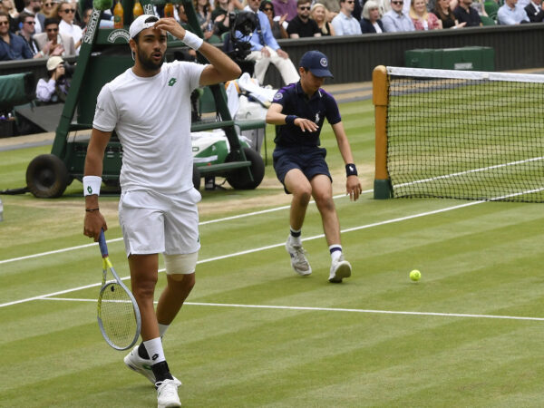 Matteo Berrettini and Novak Djokovic, Wimbledon 2021 final