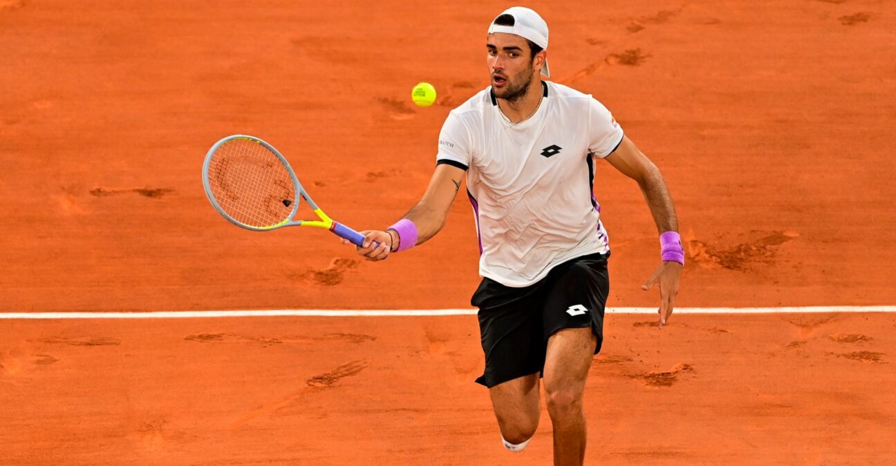 Matteo Berrettini at Roland Garros 2021