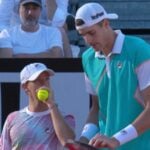 Isner Schwartzman at the Italian Open in Rome