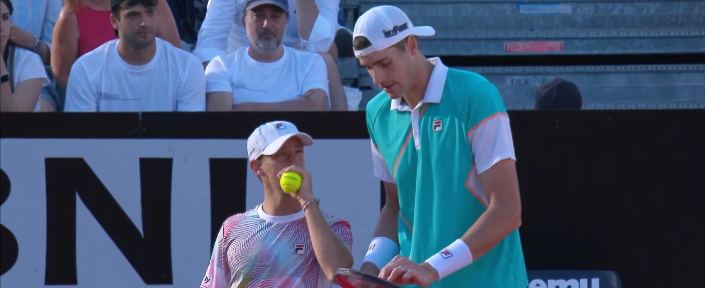 Tennis: Isner Schwarztman wow Rome 