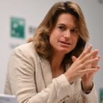 Amelie Mauresmo at the Roland-Garros 2022 Press Conference