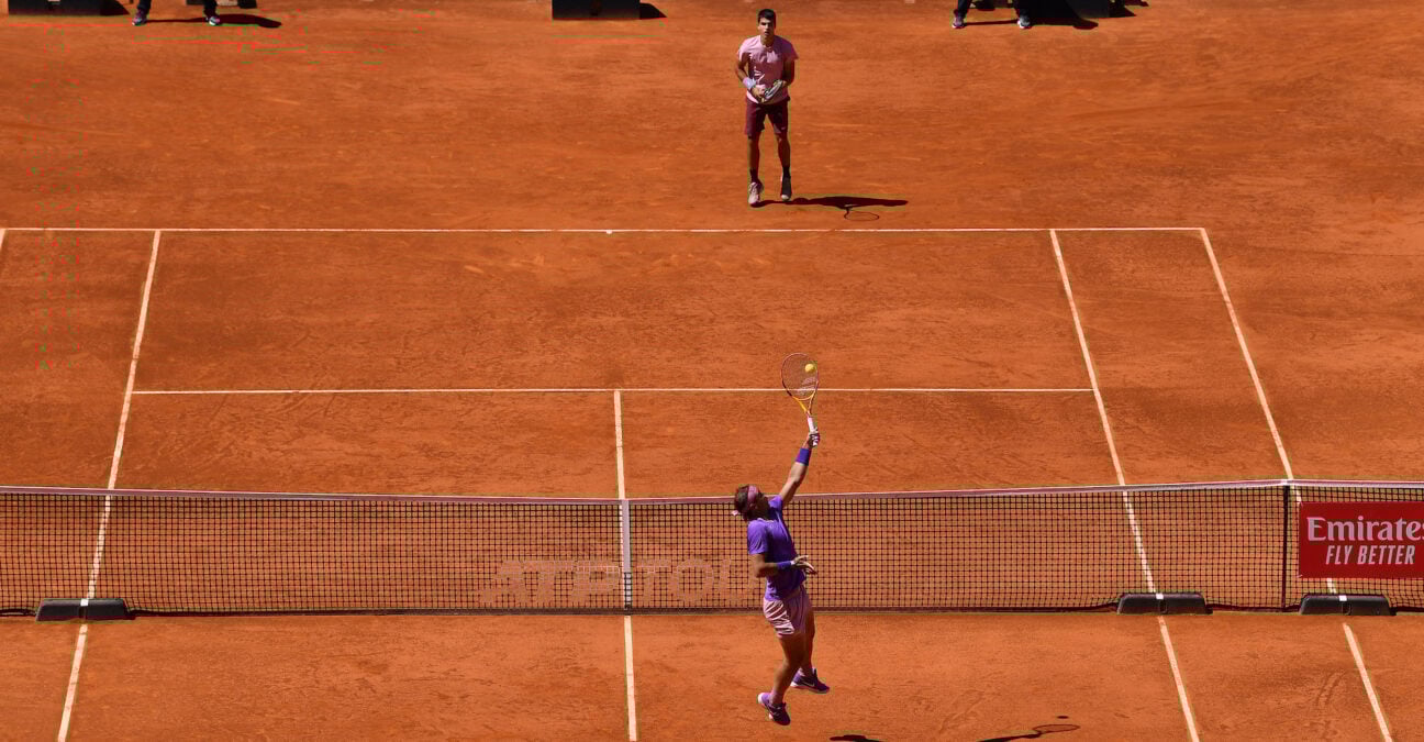 Rafael Nadal and Carlos Alcaraz, Madrid 2021