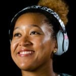 Naomi Osaka of Japan talks to the media at the 2022 Miami Open WTA 1000 tennis tournament