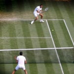 Daniil Medvedev at Wimbledon in 2021