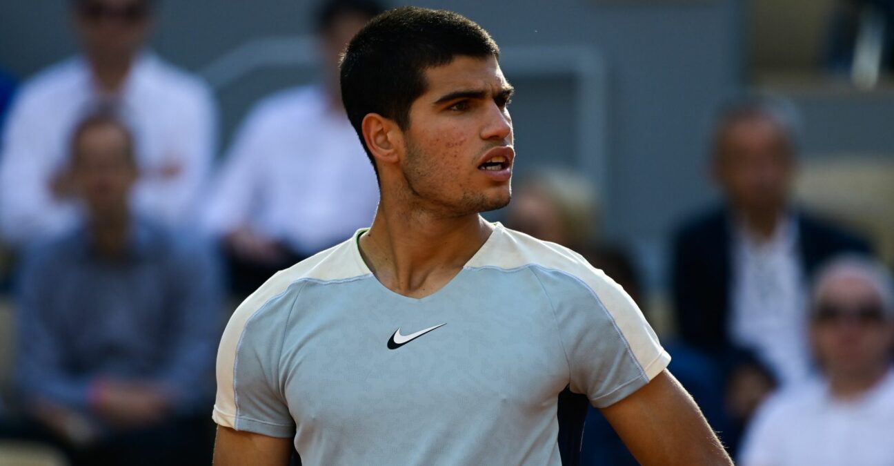 Carlos Alcaraz at Roland Garros 2022
