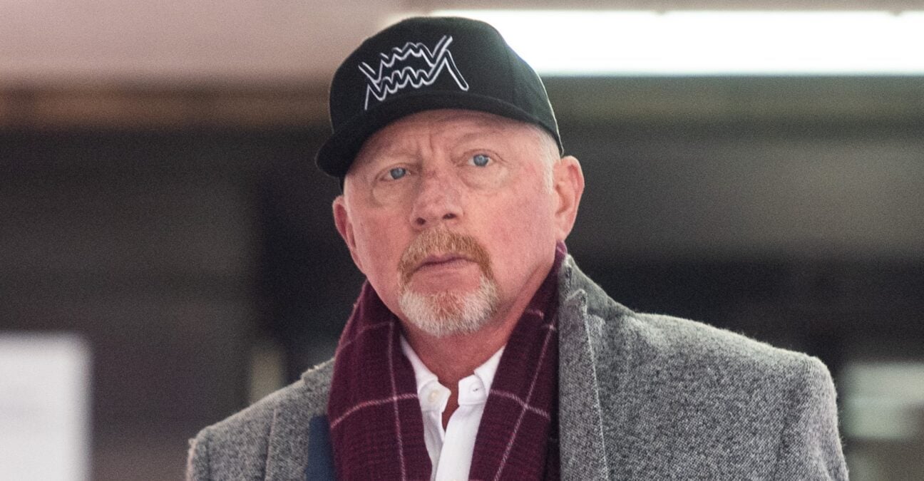 Boris Becker leaving court