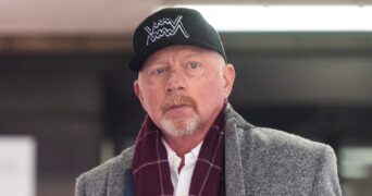 Boris Becker leaving court