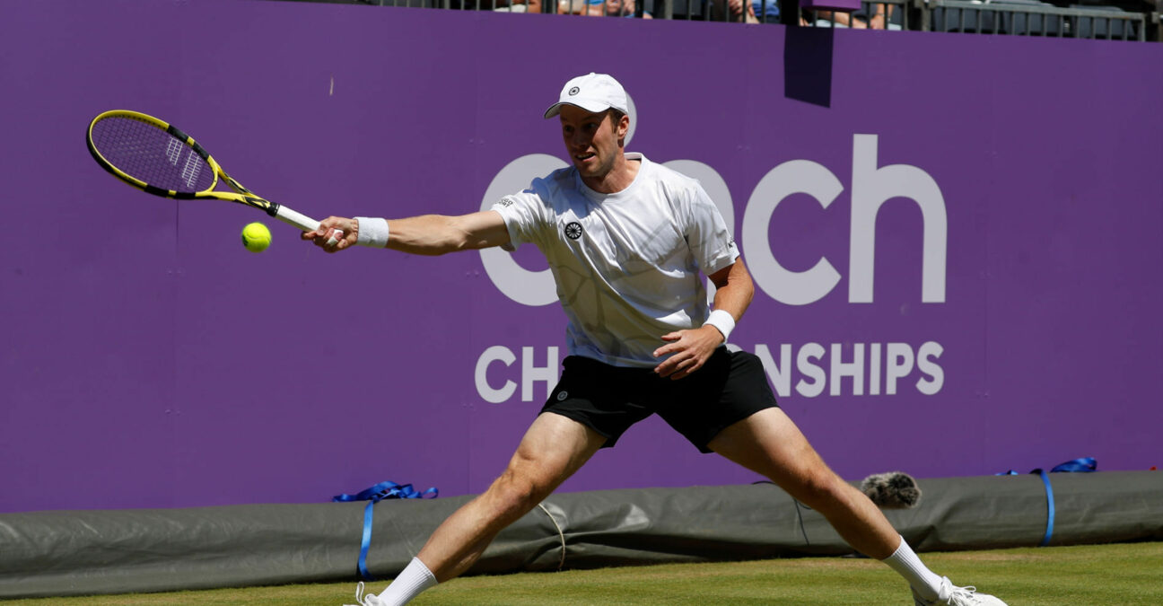 Botic Van De Zandschulp at the Queen's Club Championships