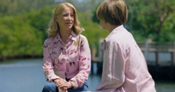 Chris Evert and Mary Carillo