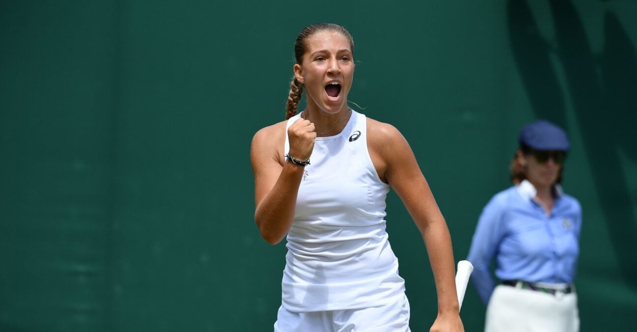 Diane Parry, Wimbledon, 2019