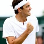 Taylor Fritz at Wimbledon 2022