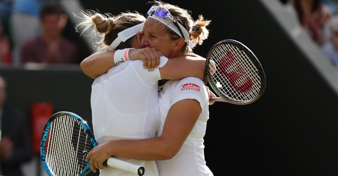 Halep and Flipkens