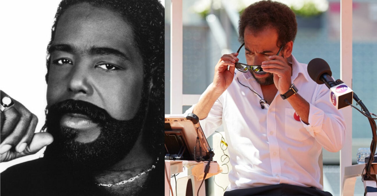 Barry White and Kader Nouni