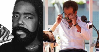 Barry White and Kader Nouni