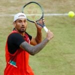 Nick Kyrgios at the Terra Wortmann Open ATP 500 in Halle