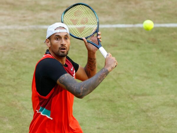 Nick Kyrgios at the Terra Wortmann Open ATP 500 in Halle