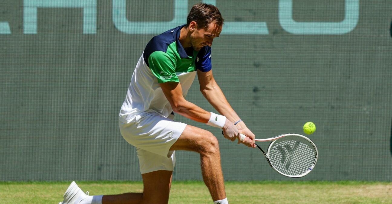 Daniil Medvedev at the Halle Open