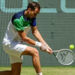Daniil Medvedev at the Halle Open