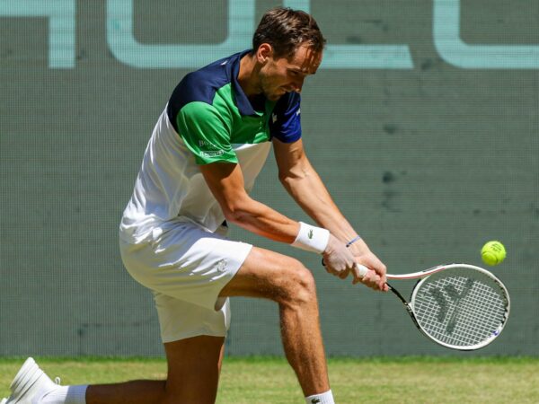 Daniil Medvedev at the Halle Open