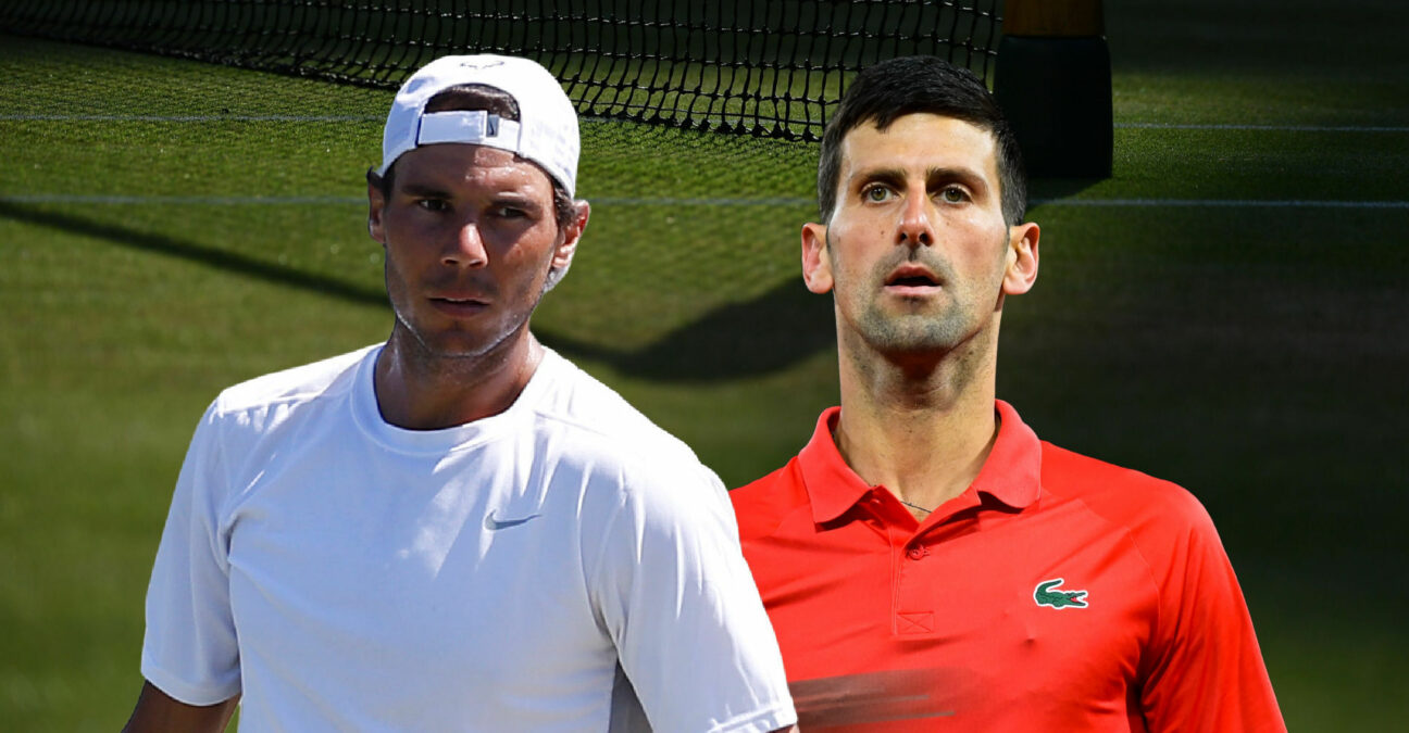 Rafael Nadal and Novak Djokovic