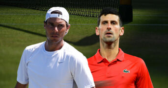 Rafael Nadal and Novak Djokovic
