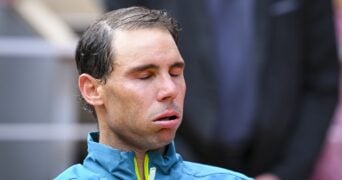 Rafael Nadal at Roland Garros 2022