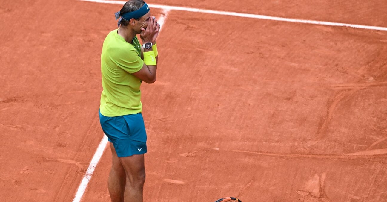 Nadal reaction after RG win 2022