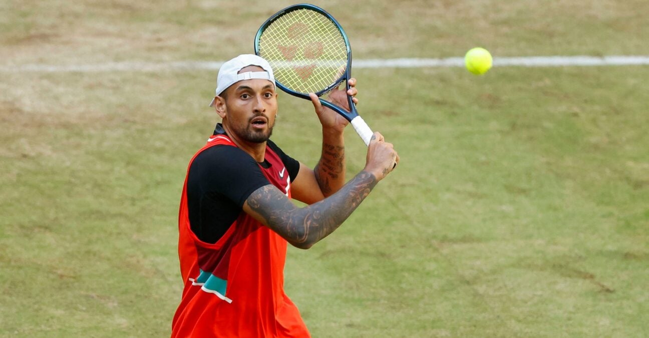 Nick Kyrgios grass 2022