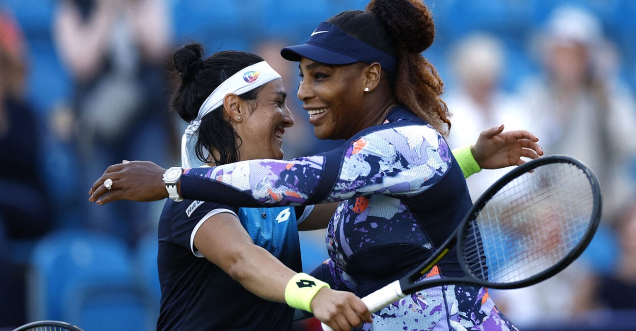 Serena Williams and Ons Jabeur