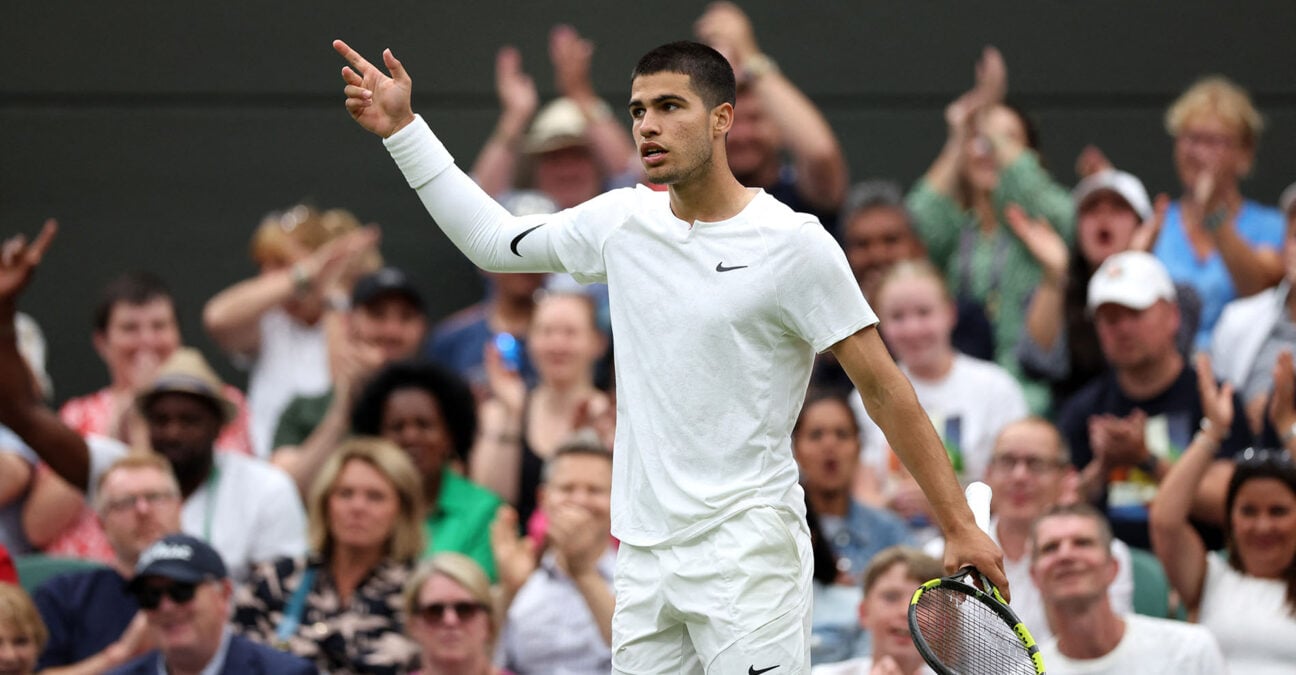 Carlos Alcaraz Wimbledon 2022