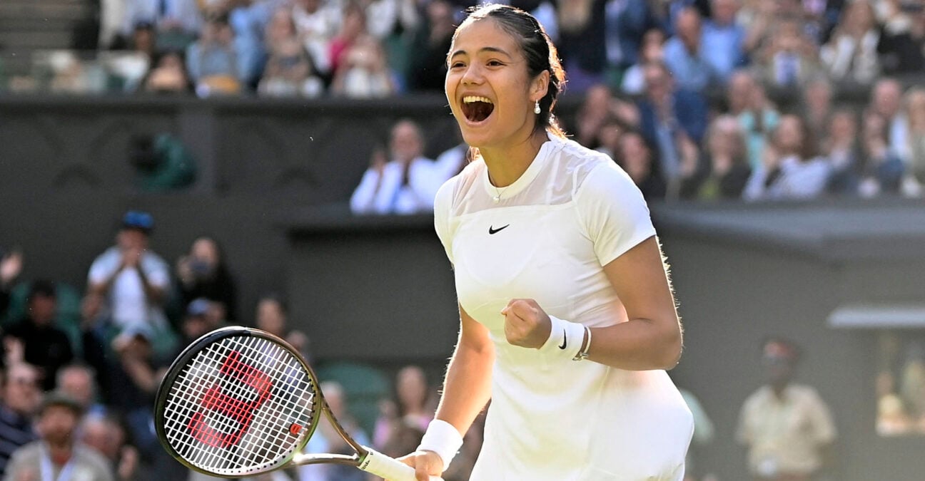 Emma Raducanu Wimbledon 2022