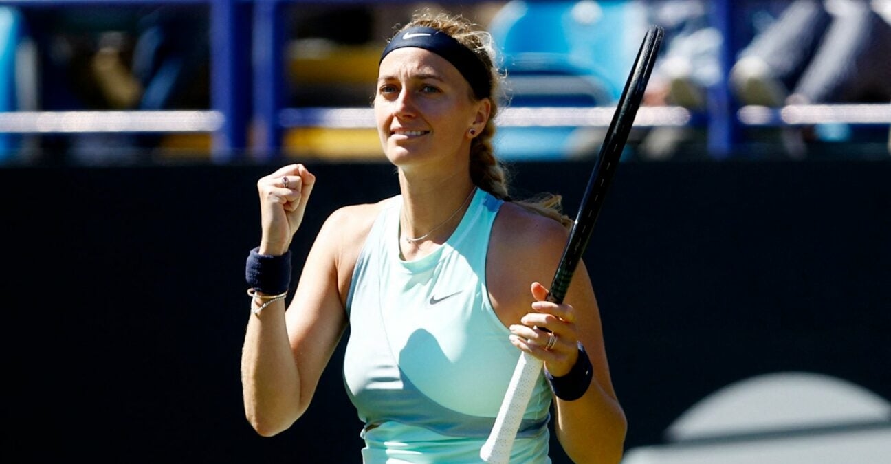 Petra Kvitova R2 Eastbourne 2022