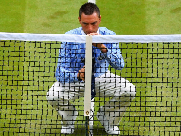 A referee at Wimbledon