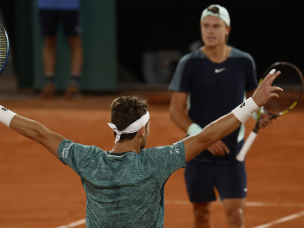 Casper Ruud beating Holger Rune, Roland-Garros 2022