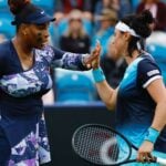 Serena Williams and Ons Jabeur at Eastbourne