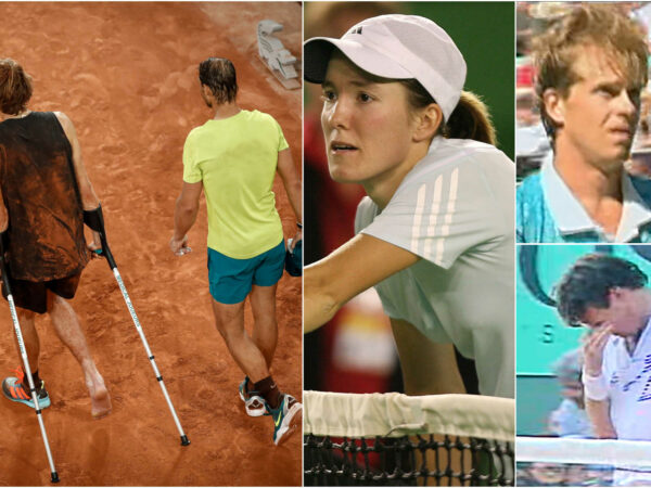 Tennis retirements