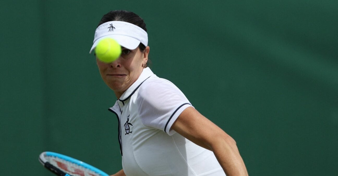 Ajla Tomljanovic at Wimbledon 2022