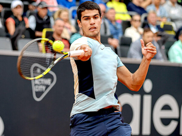 Carlos Alcaraz at the Hamburg Open, 2022